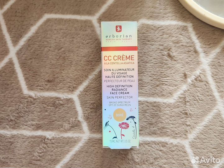 Cc крем erborian