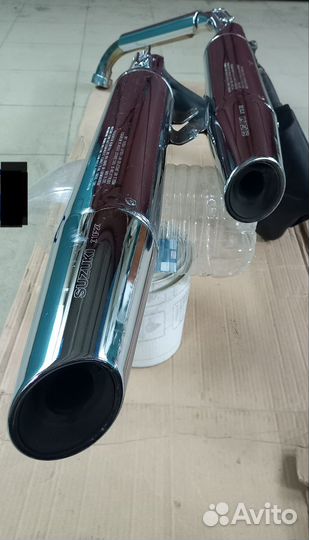 Выхлопная система мото Suzuki intruder vl1500, C90