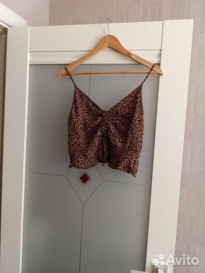 Топ леопардовый H&M