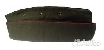 Пилотка вв оливковая с 1 краповым кантом