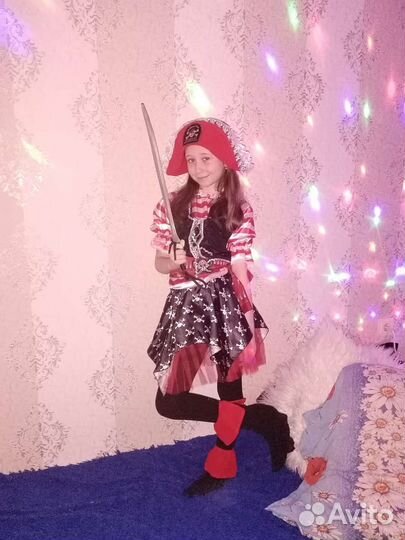 Костюм пирата для девочки