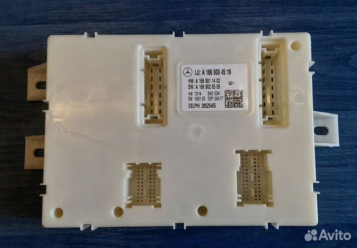 Блок SAM GLE-Class W166 2018 A1669004519
