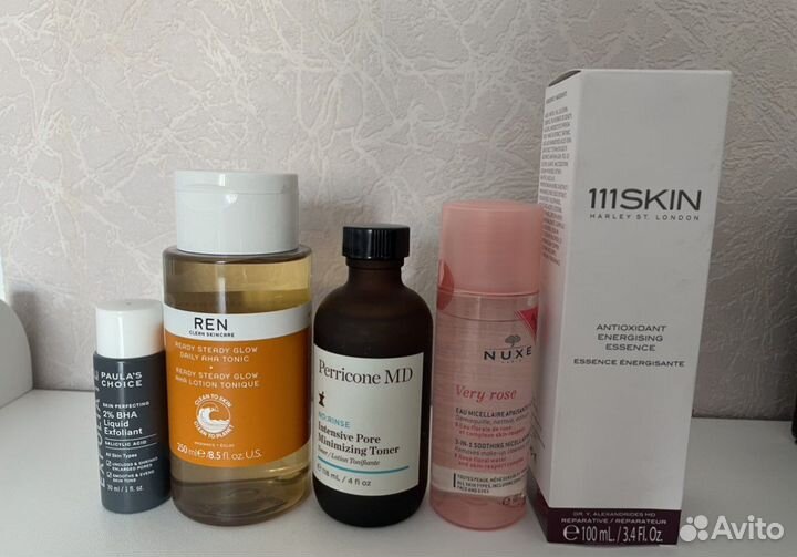 Масло для лица, маска для лица, тоник