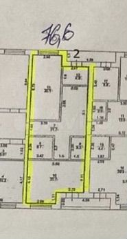 Свободного назначения, 76.6 м²