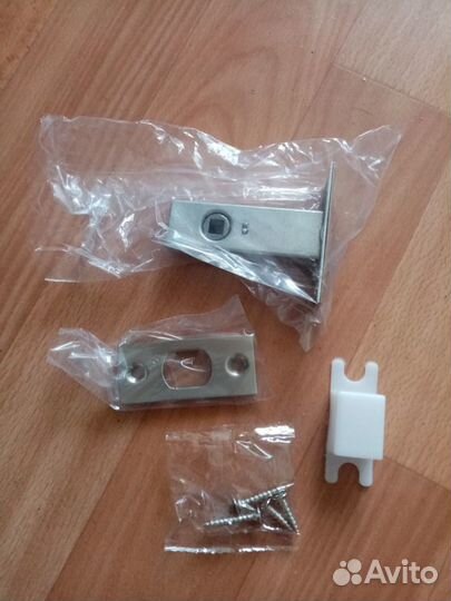 Дверная задвижка, ручка поворотная, комплектом