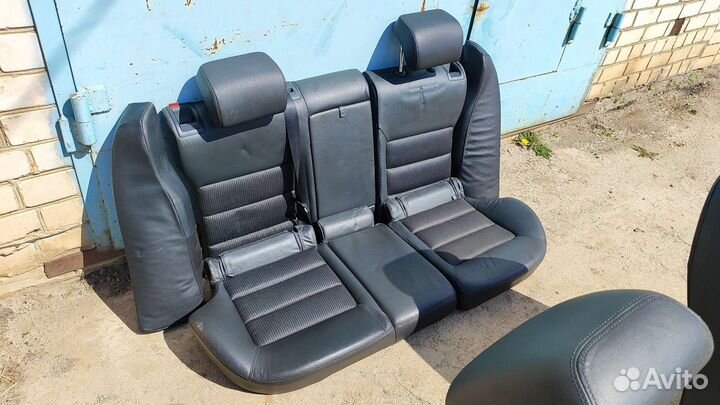 Сиденья skoda octavia a5 кожаные