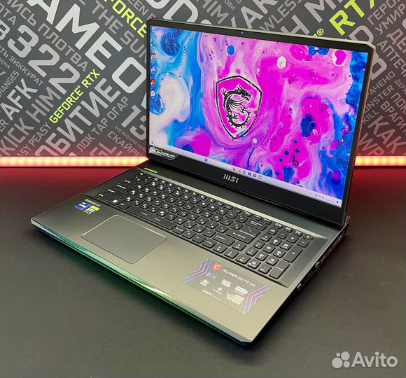 MSI GE77HX RTX3080Ti/i9-12900HX/32/2T