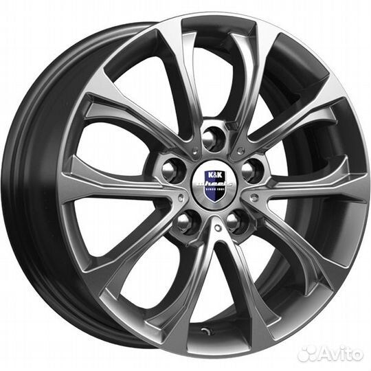 R15 5x100 6,5J ET43 D67,1 K&K Urals (кс732) Дарк п