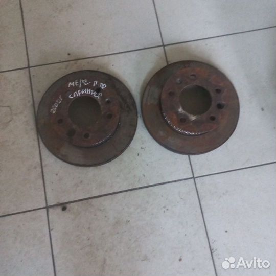 Передние тормозные диски мерседес Спринтер