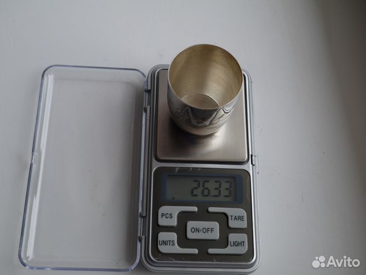 Стопка,серебро 929