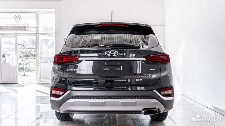 Hyundai Santa Fe 2.4 AT, 2019, 90 500 км