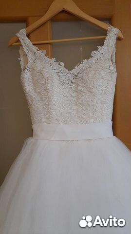 Платье свадебное новое размер 44-46