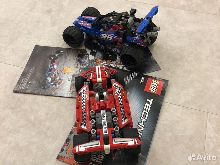 Lego Technic 42010 + 42011