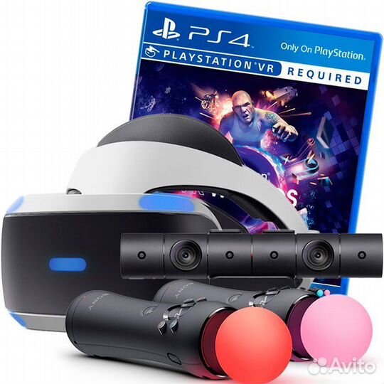 Комплект PS VR на дом на неделю