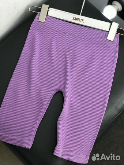 Велосипедки женские в рубчик 42-48 10 цветов