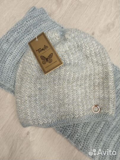 Шапка+снуд. Комплект