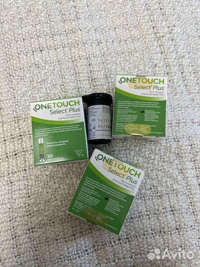 Тест полоски one touch select plus 50шт