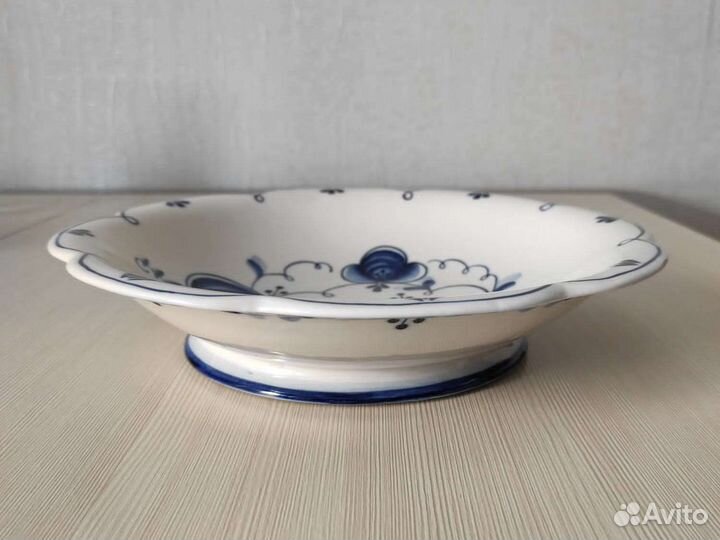 Тарелка Гжель