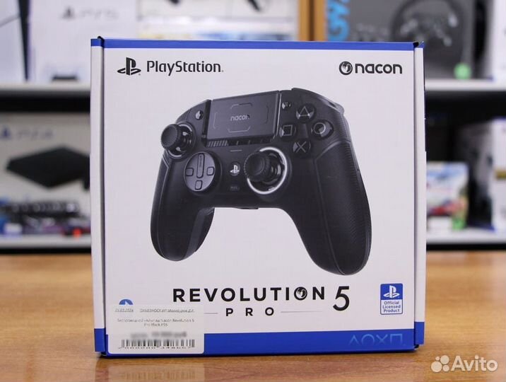 Геймпад Nacon Revolution 5 Pro Black PS5/PS4/PC