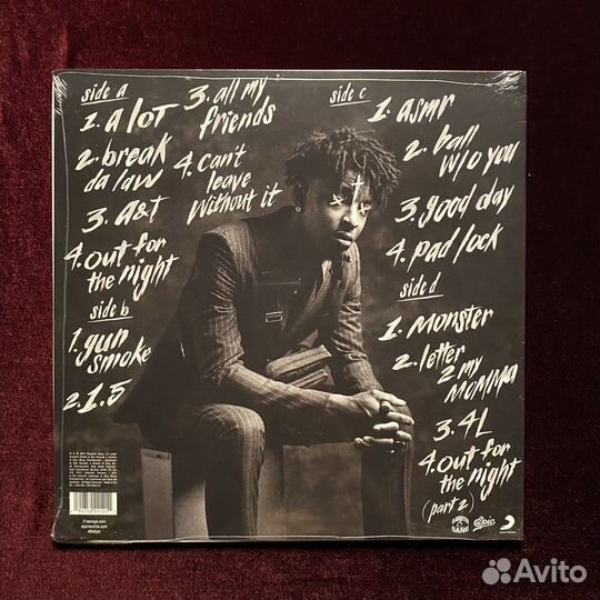 Винил 21 Savage «I Am I Was»