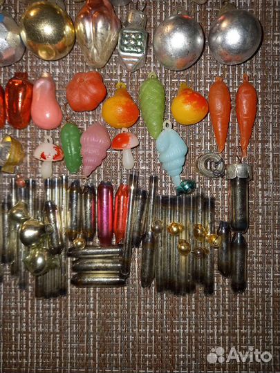 Елочные игрушки СССР малютка