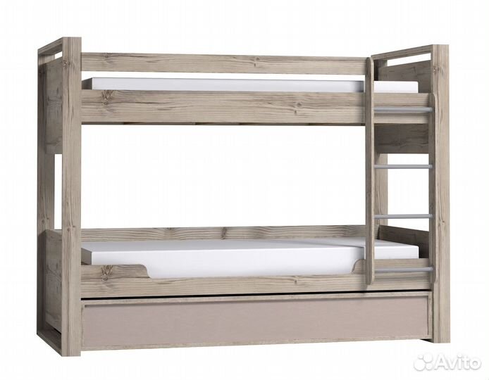 Кровать двухъярусная Натура