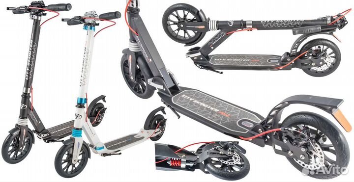 Самокат тт city scooter disc