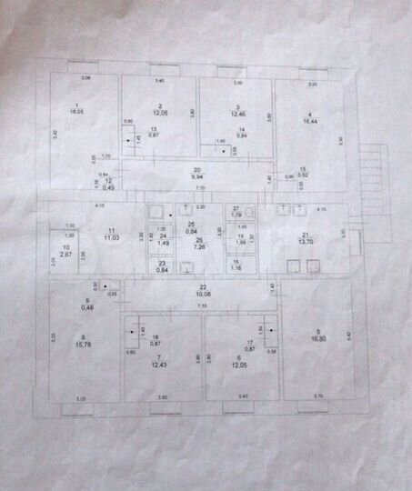 Комната 16,8 м² в 1-к., 7/9 эт.
