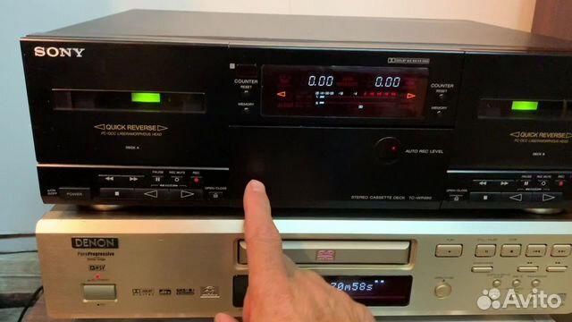 Дека кассетная Sony TC-WR-990