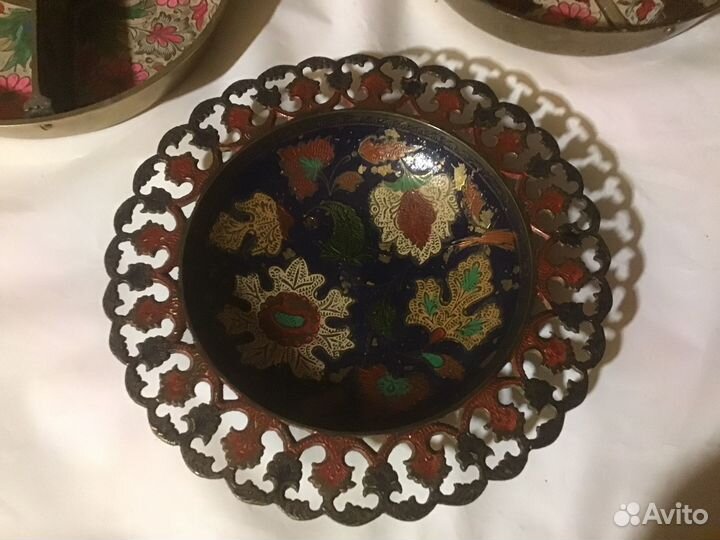 Тарелка латунь СССР