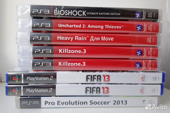 Игры для приставок PSP/PS2/PS3