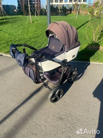 Коляска адамекс 2 в 1 + автолюлька