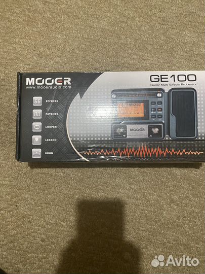 Гитарный процессор mooer ge 100