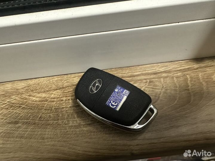 Ключ зажигания hyundai