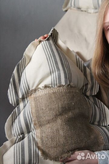 Подушки ёлки в скандинавском стиле