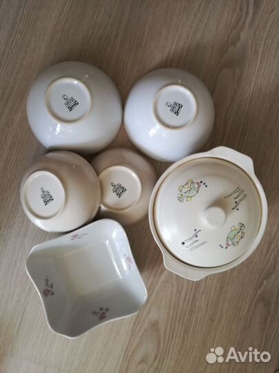 Посуда фарфор 10 предметов
