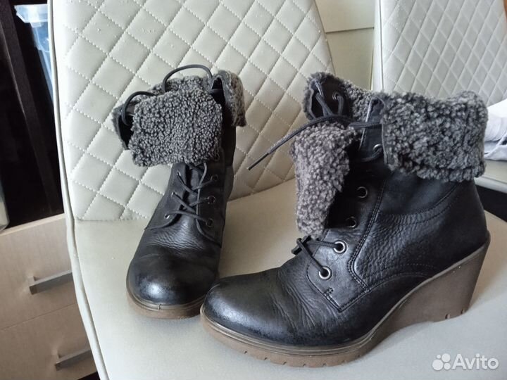 Ботинки ecco женские зимние 35 р-р