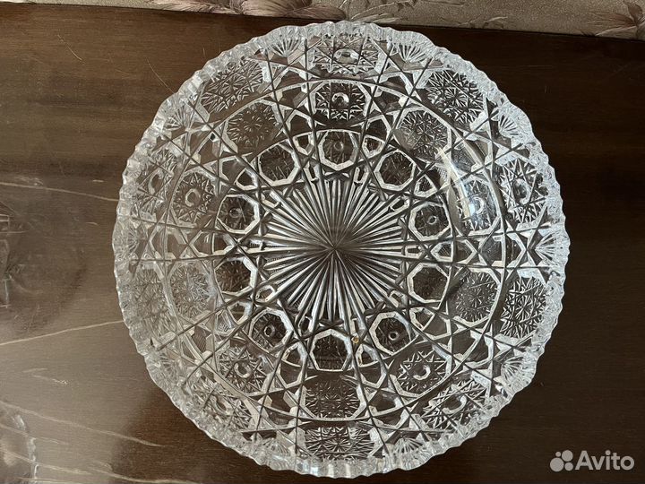 Ваза хрустальная 26см