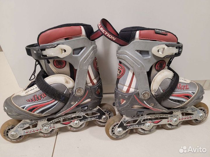 Роликовые коньки детские раздвижные р 29 -32