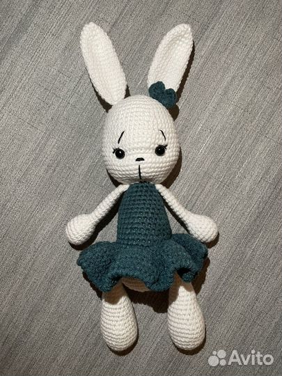 Мягкая игрушка зайчик