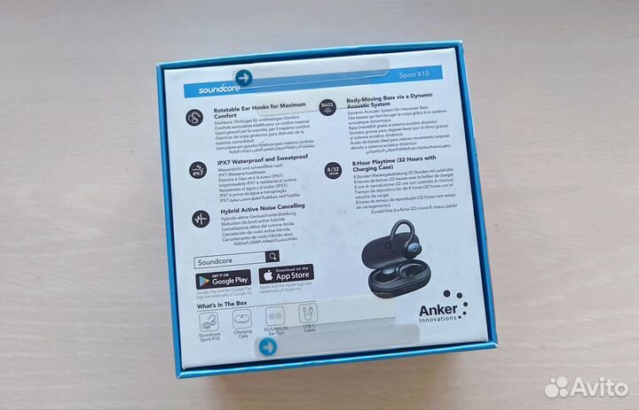 Наушники Anker Soundcore Sport x10