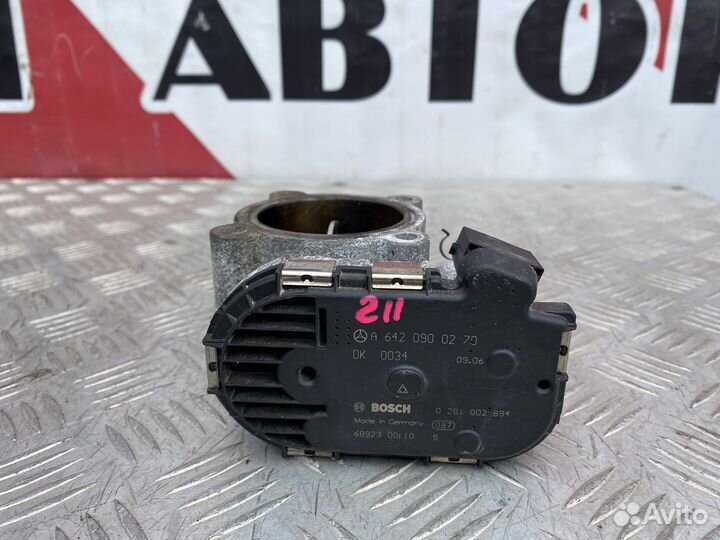 Дроссельная заслонка Mercedes 320 W211