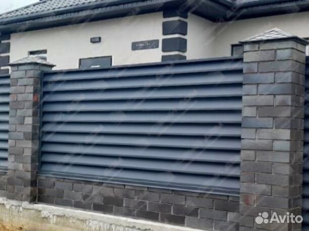 Забор жалюзи