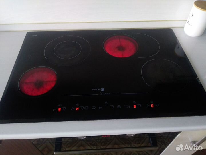 Варочная панель электрическая б/у широкая