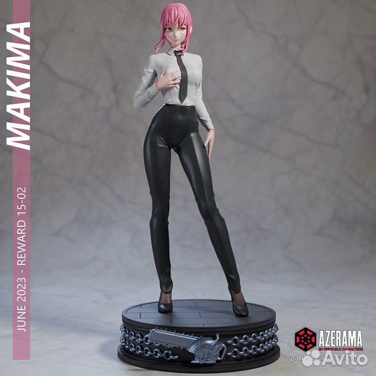 Печать фигурки Человек Бензопила Макима