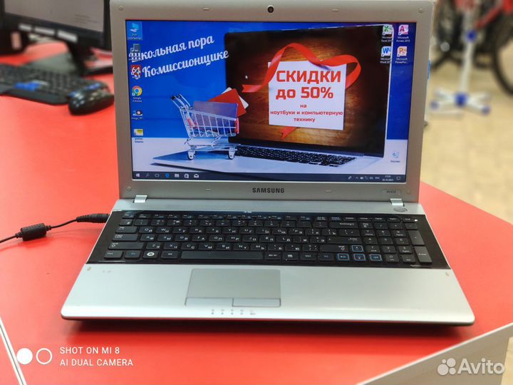 Ноутбук samsung для работы учебы ом1