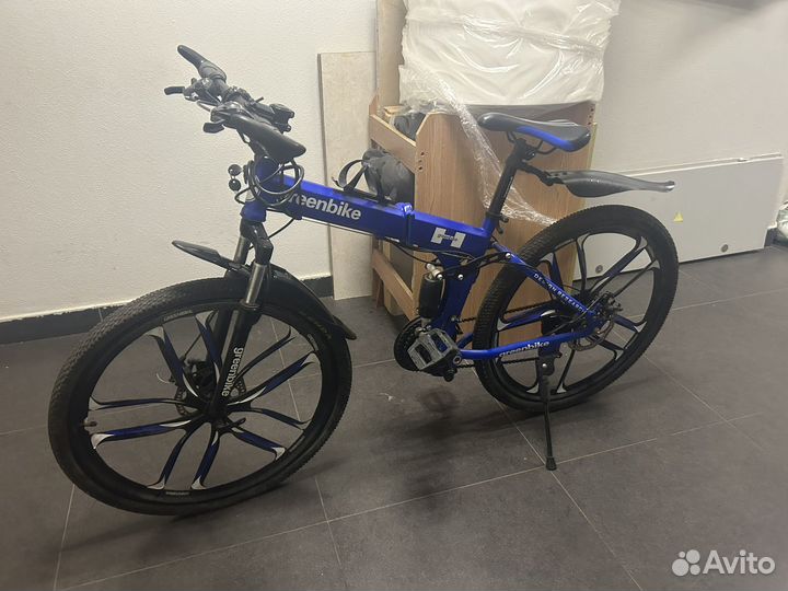 Велосипед на литых дисках