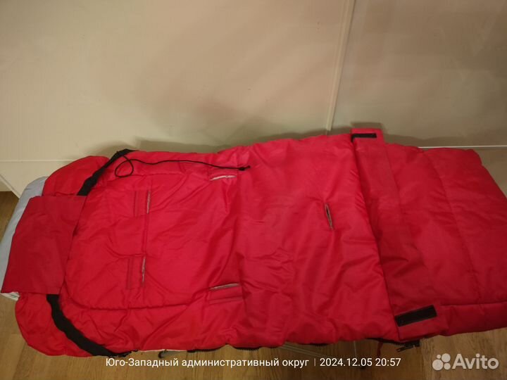 Зимний конверт в коляску