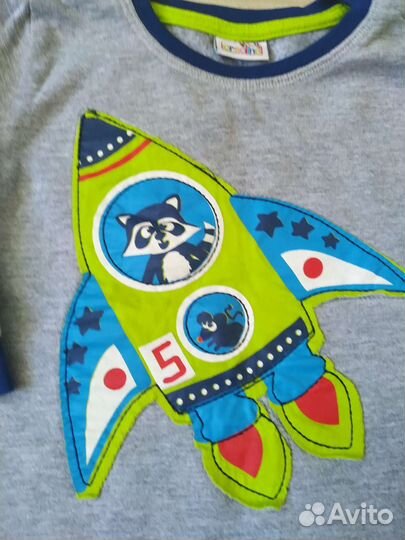 Рубашки толстовки на мальчика 80-86 см