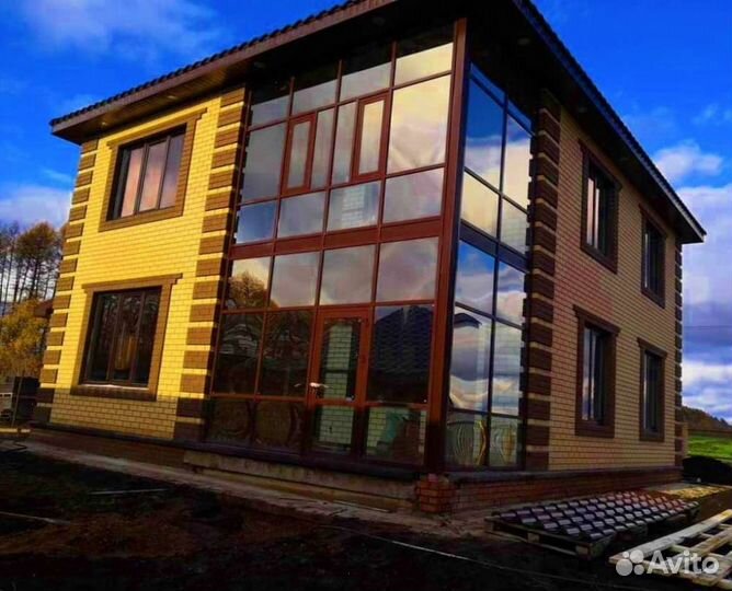 Пластиковые окна. остекление домов